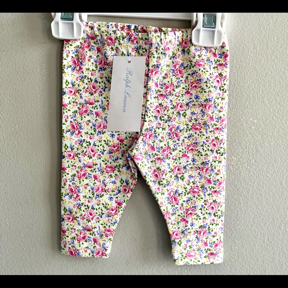 Ralph Lauren Floral Baby Capri Leggings